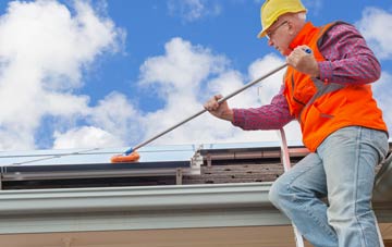 Oxspring soft wash roof cleaning